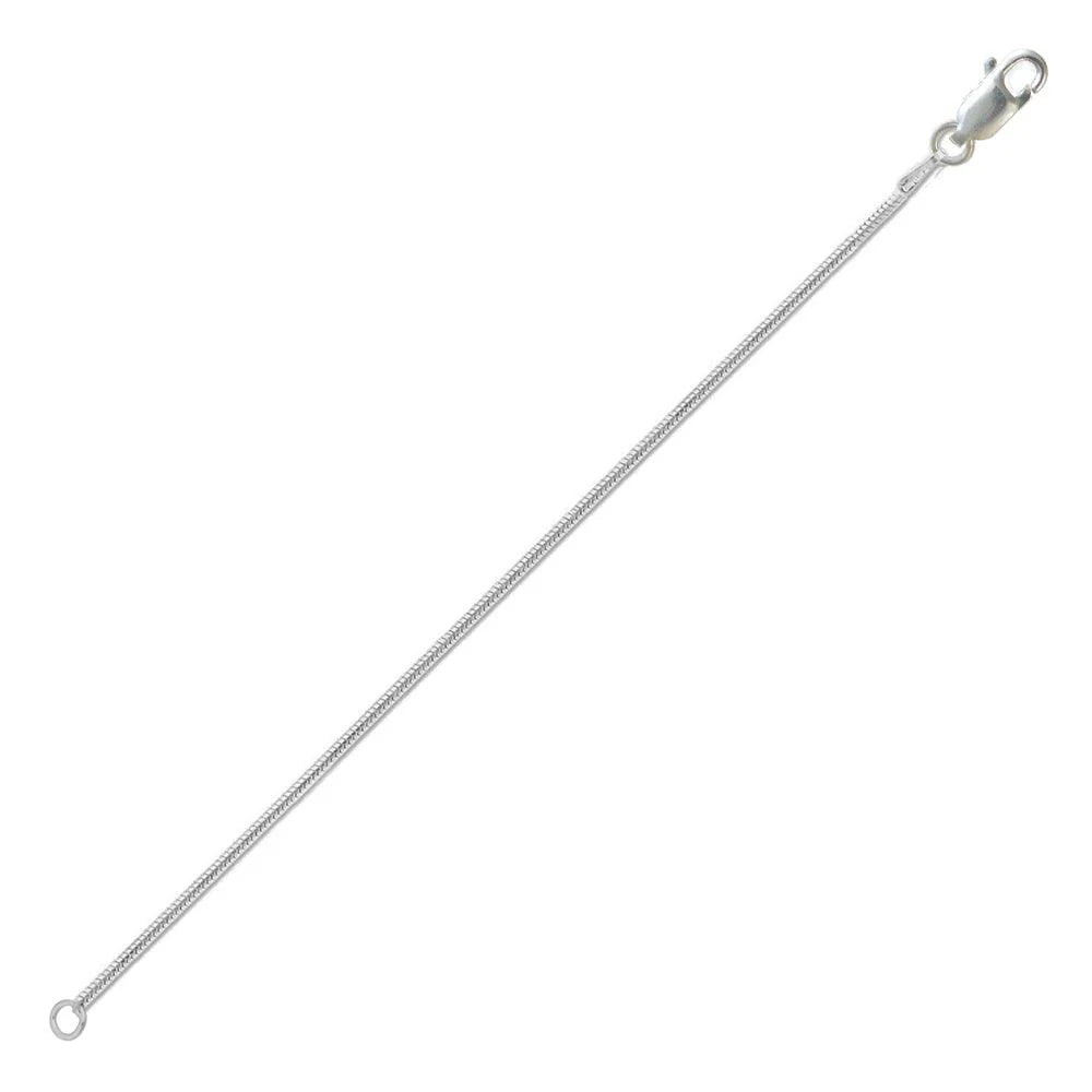 925 Sterling Silver Snake Chain Anklet