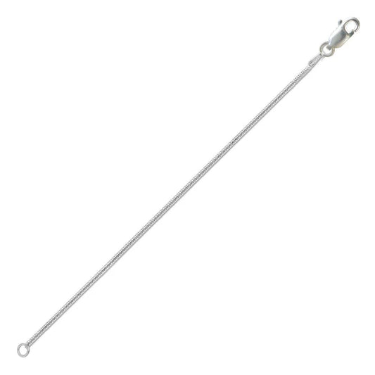 925 Sterling Silver Snake Chain Anklet