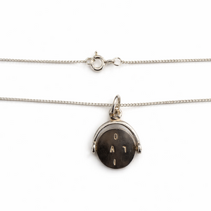 925 Sterling Silver "I Love You" Letter Necklace