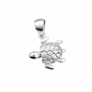 925 Sterling Silver Sea Turtle Pendant