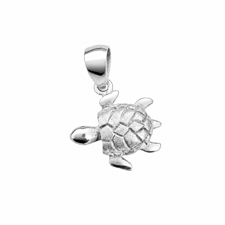 925 Sterling Silver Sea Turtle Pendant