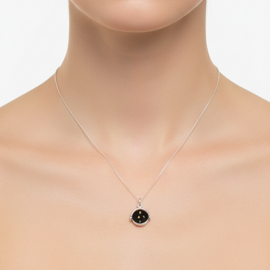 925 Sterling Silver "I Love You" Letter Necklace