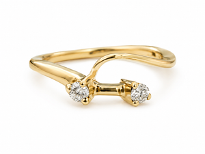 10K Yellow Gold Princess-Cut Diamond Bridal Ring Set