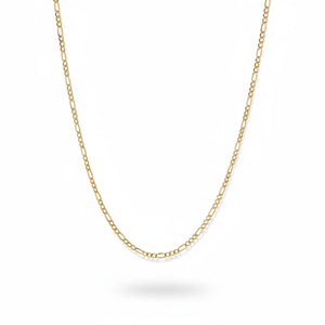 14k Yellow Gold Figaro Chain