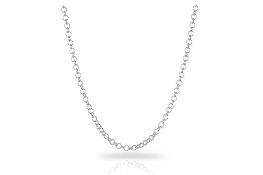 Sterling Silver 925 Rolo Chain  16 inches