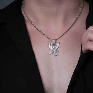 925 Sterling Silver Eagle Pendant