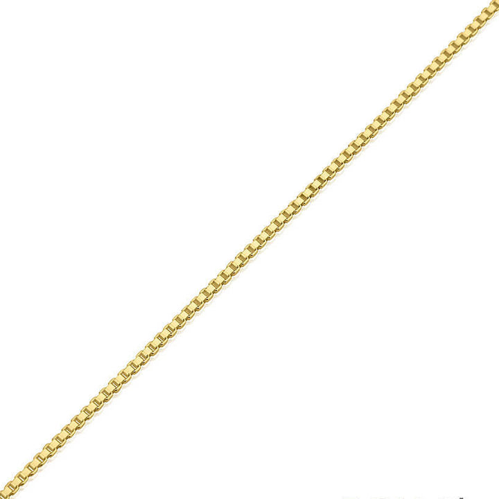 18K Yellow Gold Box Chain 2.54gr 18