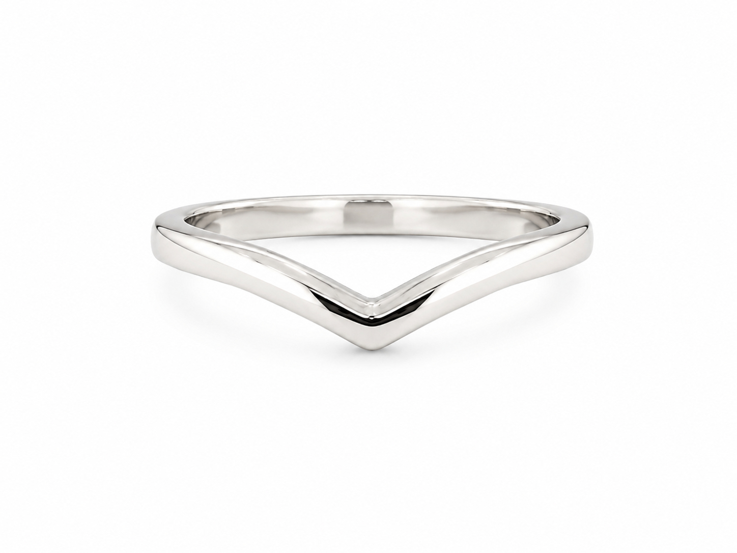 925 Sterling Silver Chevron Ring