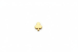 18K Yellow Gold Leaf Pendant 0.87 gr