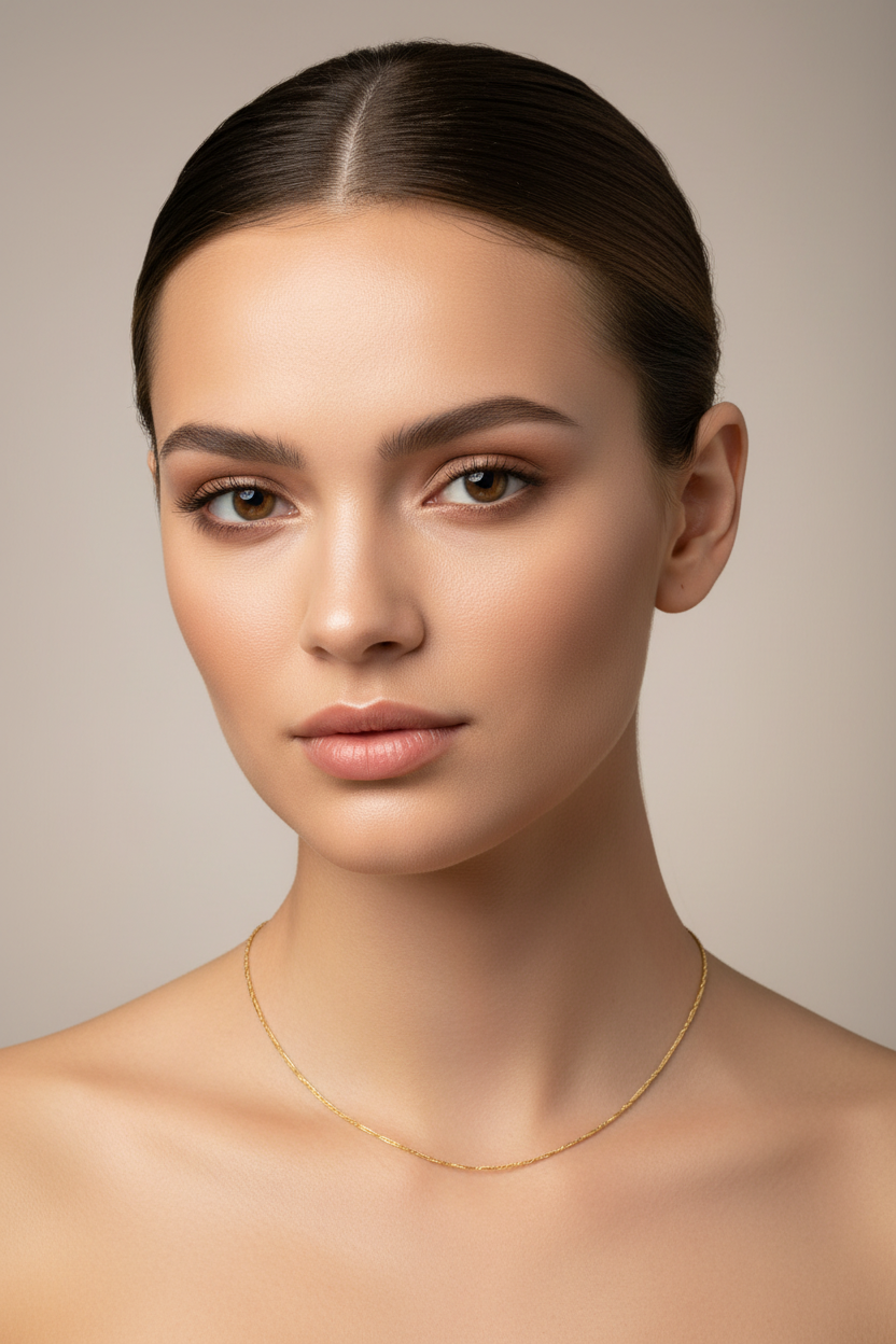 Yellow Gold Twisted Curb Chain 18k 2.17gr