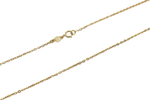 18K Yellow Gold Linked Chain 3 gr 17.5"