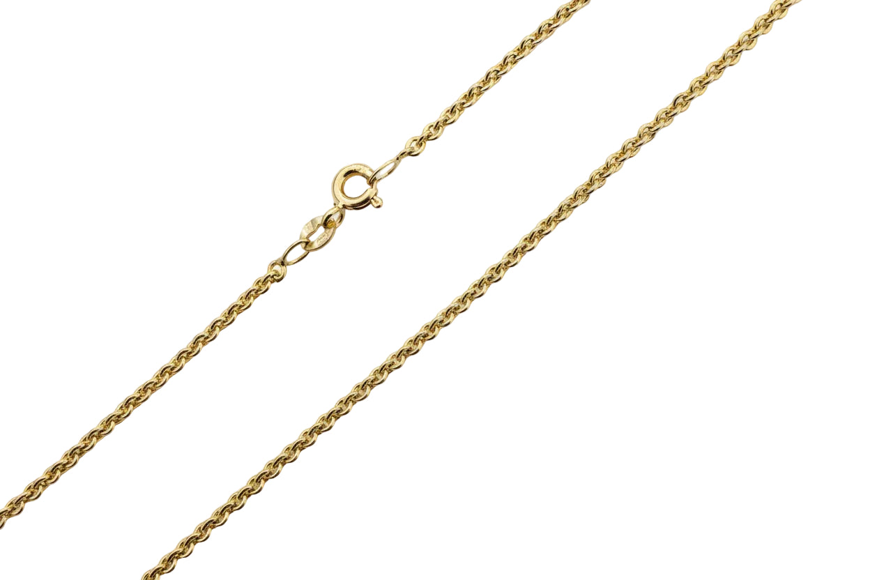 Yellow Gold Cable Chain, 18k, 10.48gr