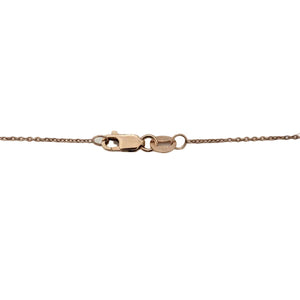 Rose gold and White Gold triple-layer Necklace, 10k