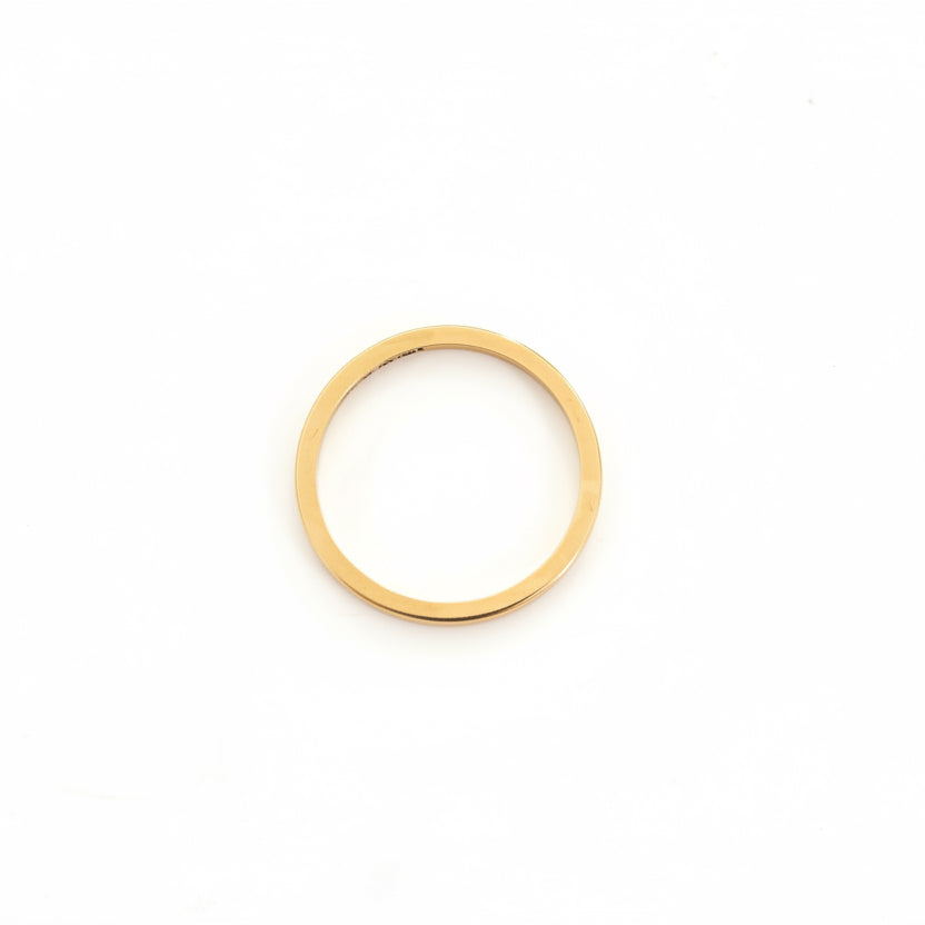 14k Yellow Gold Band Ring