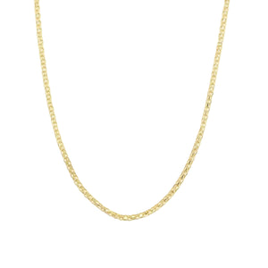 Yellow Gold Rolo Bismarck Chain, 18k, 2.7gr, 23Inch