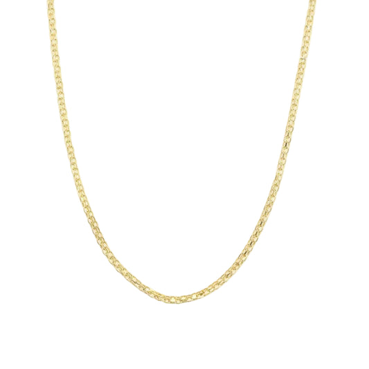 Yellow Gold Rolo Bismarck Chain, 18k, 2.7gr, 23Inch