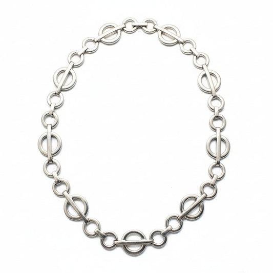 Sterling Silver Circle Link Chain