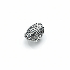 925 Sterling Silver Filigree Scroll Design Ring