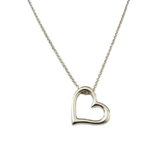 925 Sterling Silver Heart Pendant Necklace