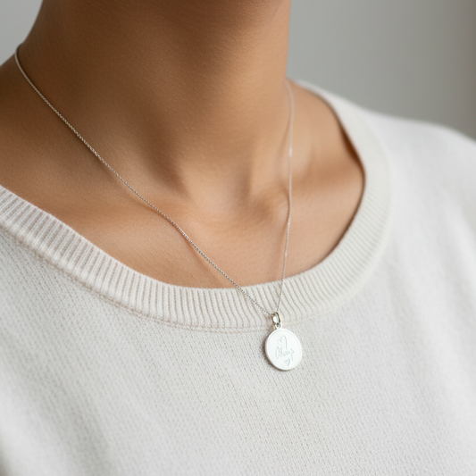 925 Sterling Silver "Always" Pendant Necklace