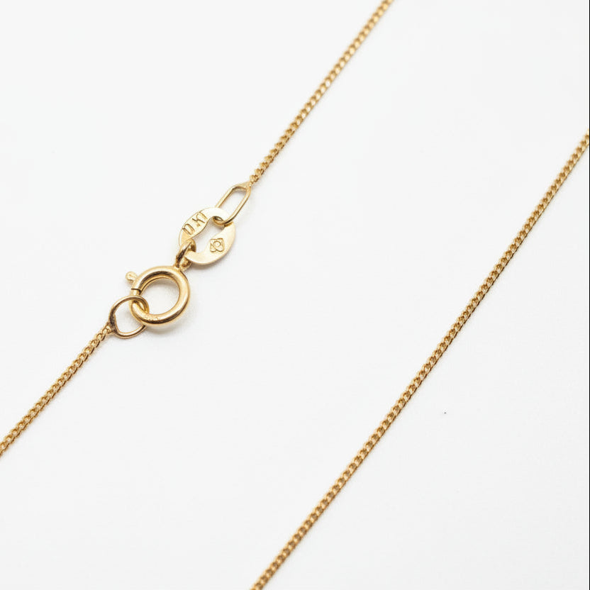 10K Yellow Gold Ruby and Diamond Heart Necklace, R: 0.05ct, TDW: 0.035ct, SI, H