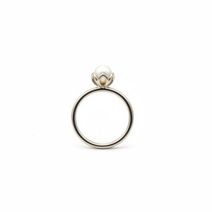 925 Sterling Silver Elegance Pearl Ring