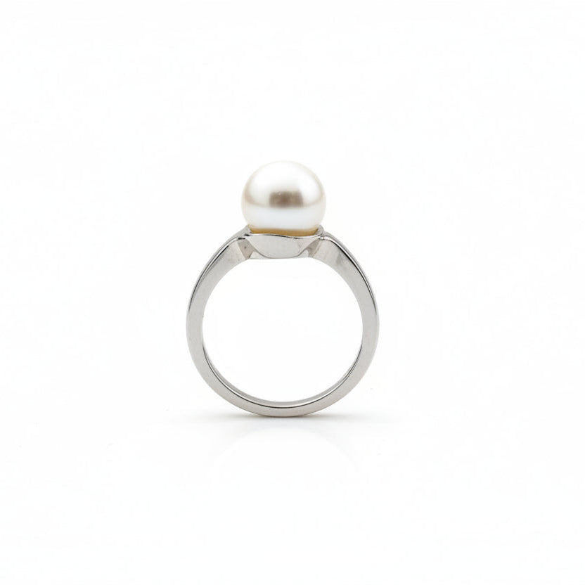925 Sterling Silver Pearl Ring