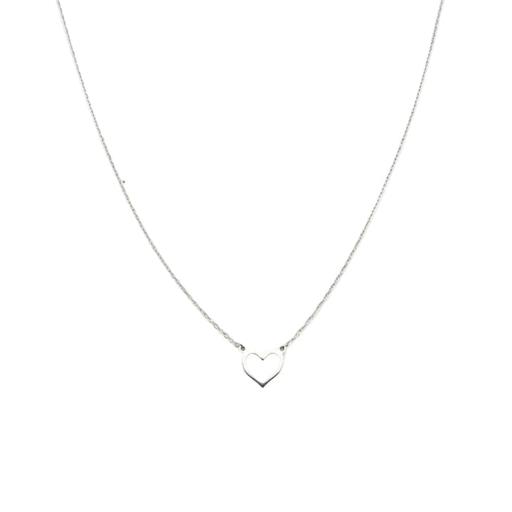 925 Sterling Silver Heart Necklace