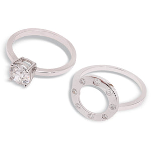 White Gold Halo Diamond Ring Setting Set. Centre: 1.1ct, SI1, F, 14k TDW:1.24ct