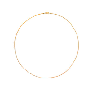 Yellow Gold Box Chain, 18k, 4.26 gr, 20 Inches