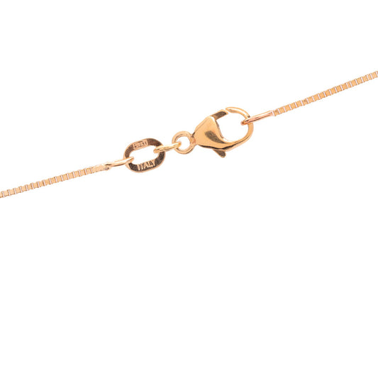 Yellow Gold Italian Necklace setting with one Heart cut Amethyst and Diamonds, 18k,