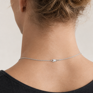 925 Sterling Silver Square Franco Chain
