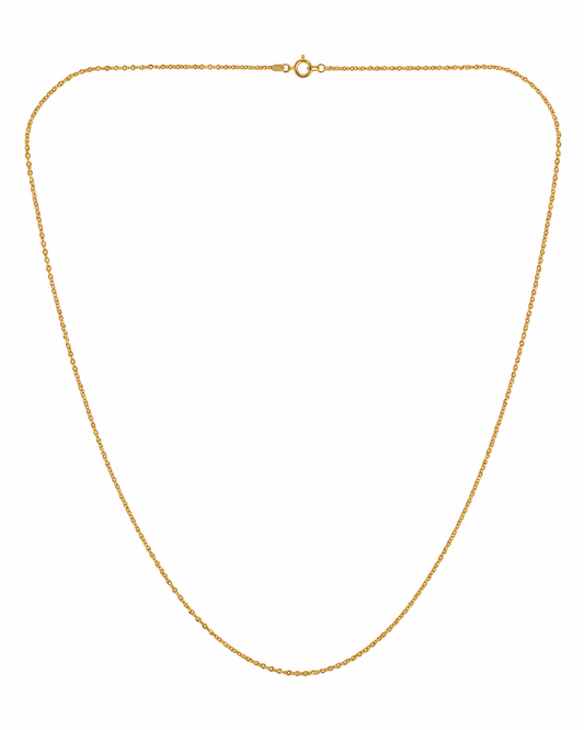 18K Yellow Gold Rope Chain
