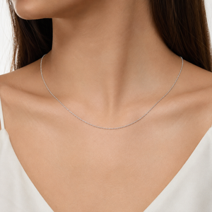 925 Sterling Silver Fine Rope Chain