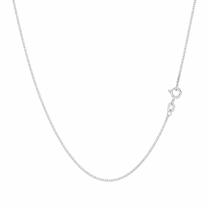 925 Sterling Silver Box Chain Necklace