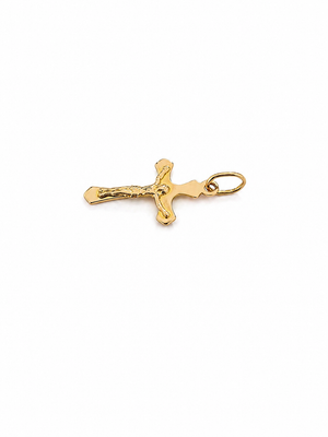 14k Rose Gold Crucifix Pendant