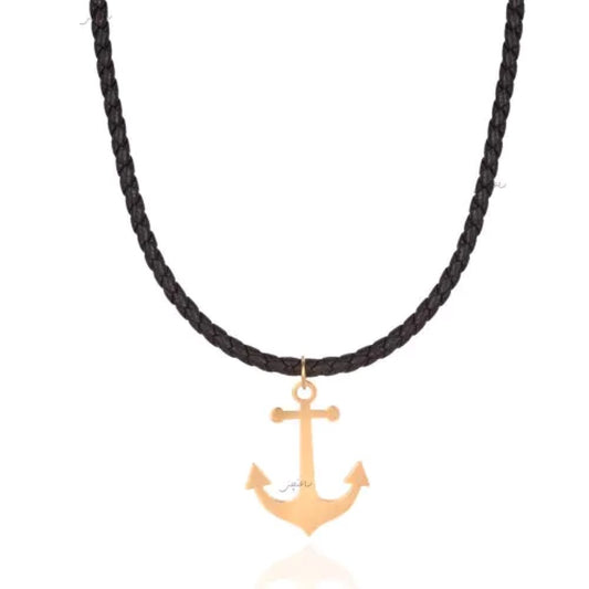 Yellow Gold Anchor Pendent , 18k, 1.97gr