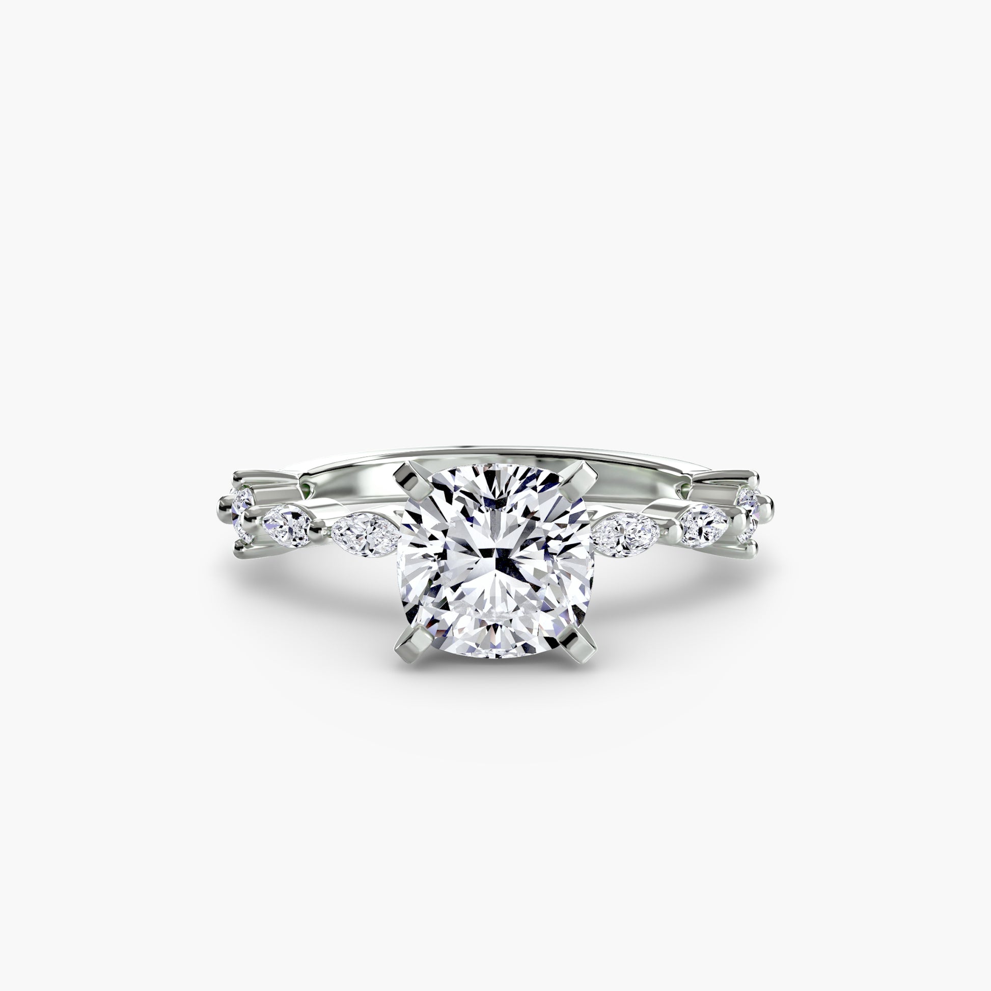 Solitaire with Eternity Pav