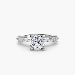 Solitaire with Eternity Pav