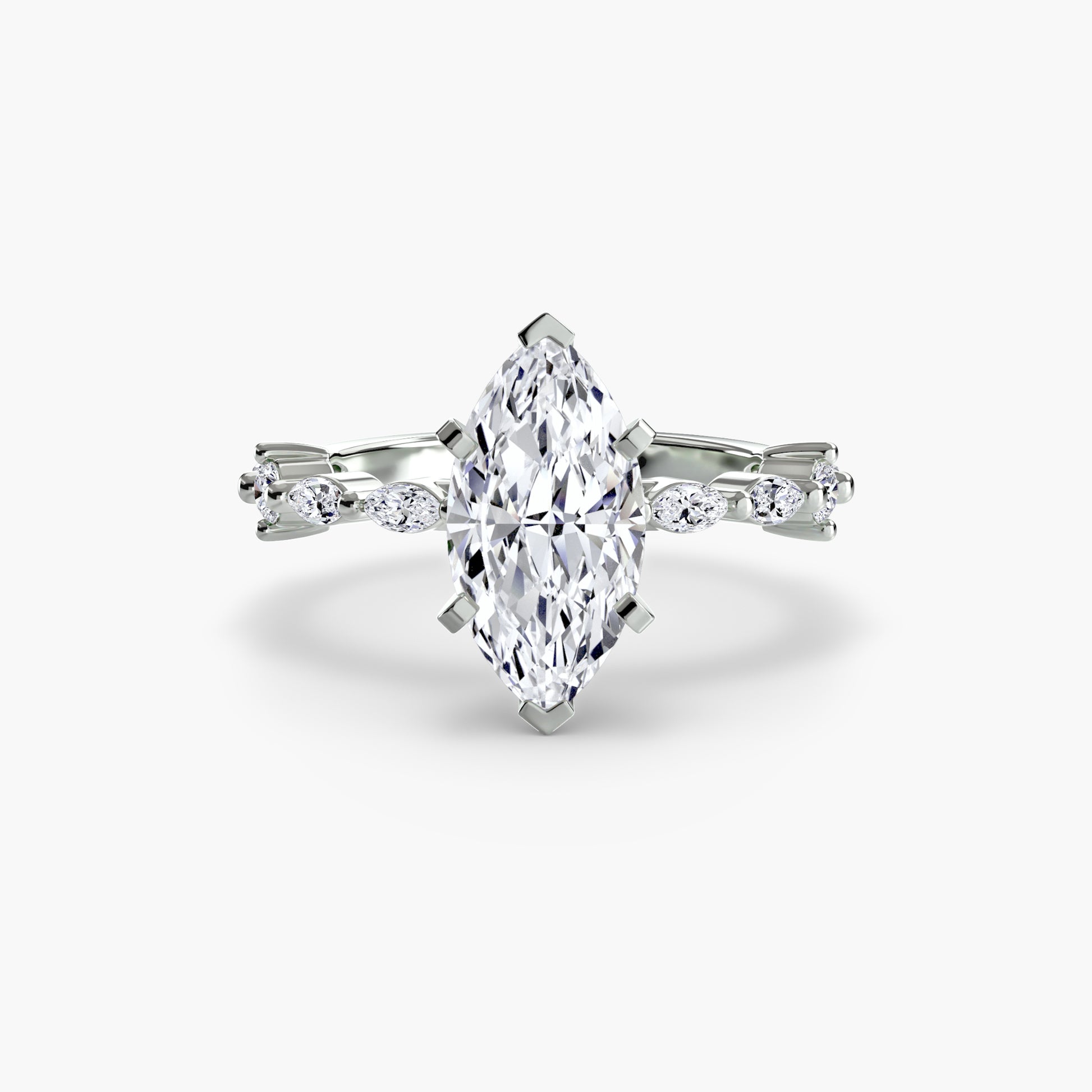 Solitaire with Eternity Pav