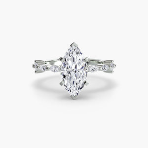 Solitaire with Eternity Pav