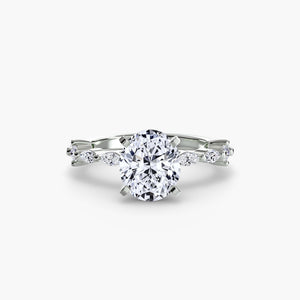 Solitaire with Eternity Pav
