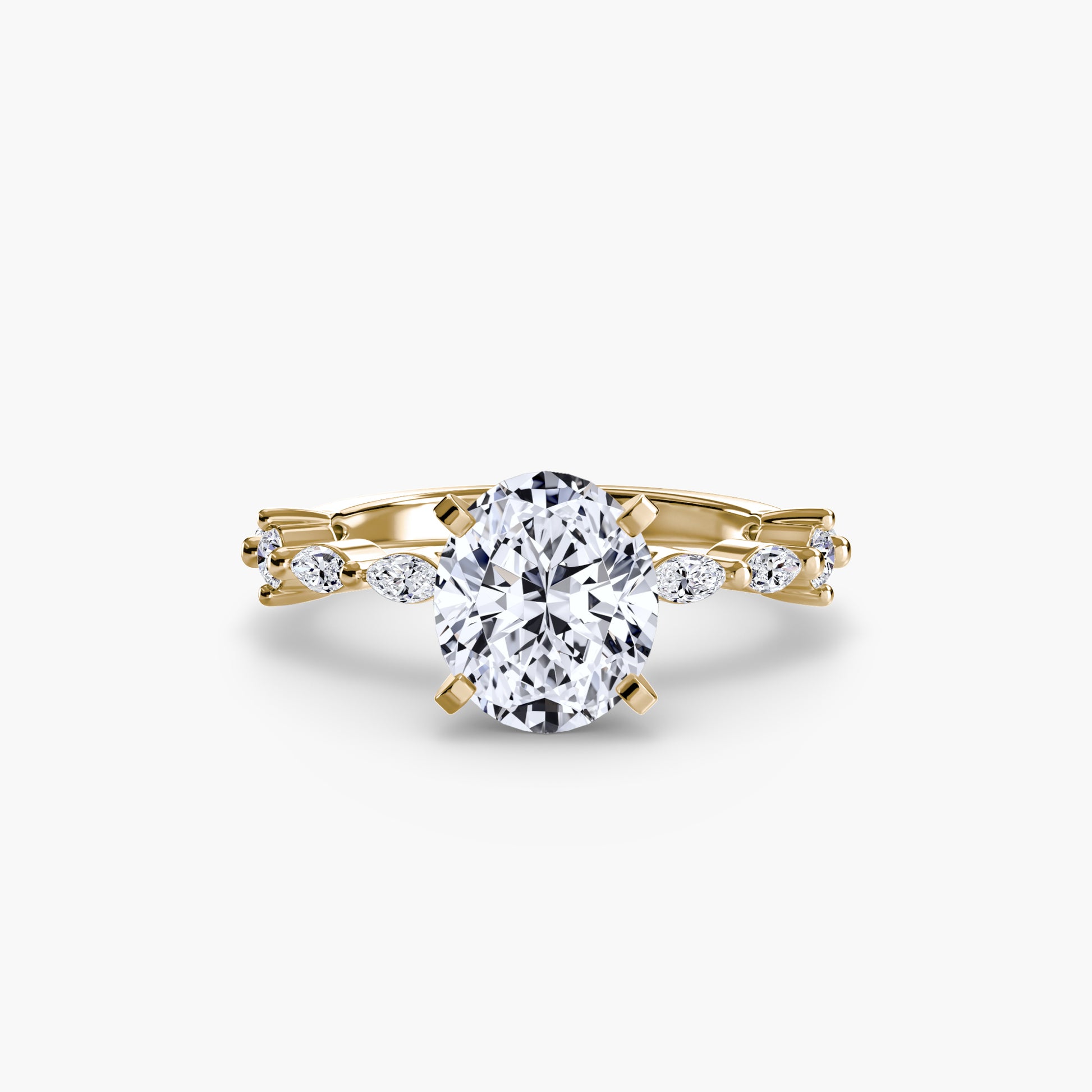 Solitaire with Eternity Pav