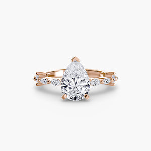Solitaire with Eternity Pav