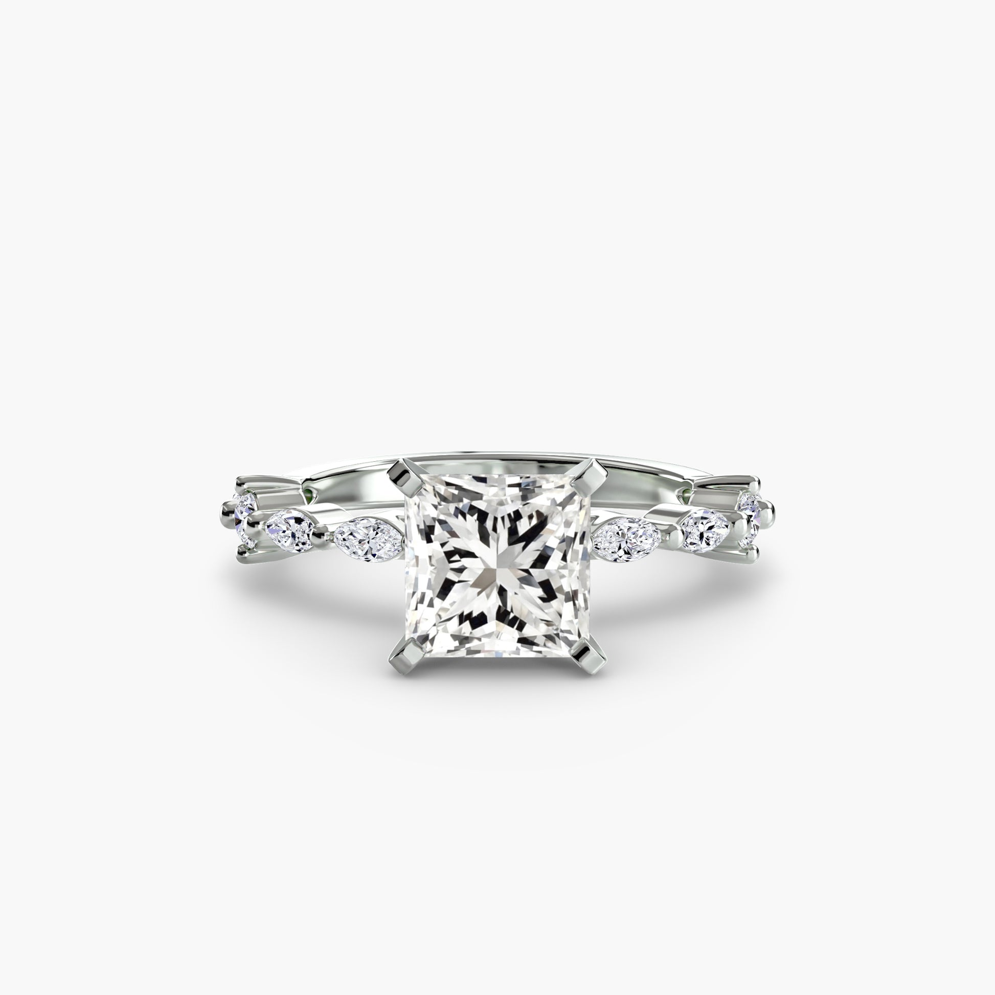 Solitaire with Eternity Pav