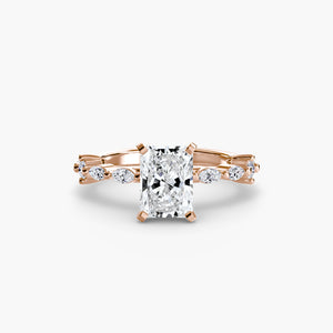 Solitaire with Eternity Pav