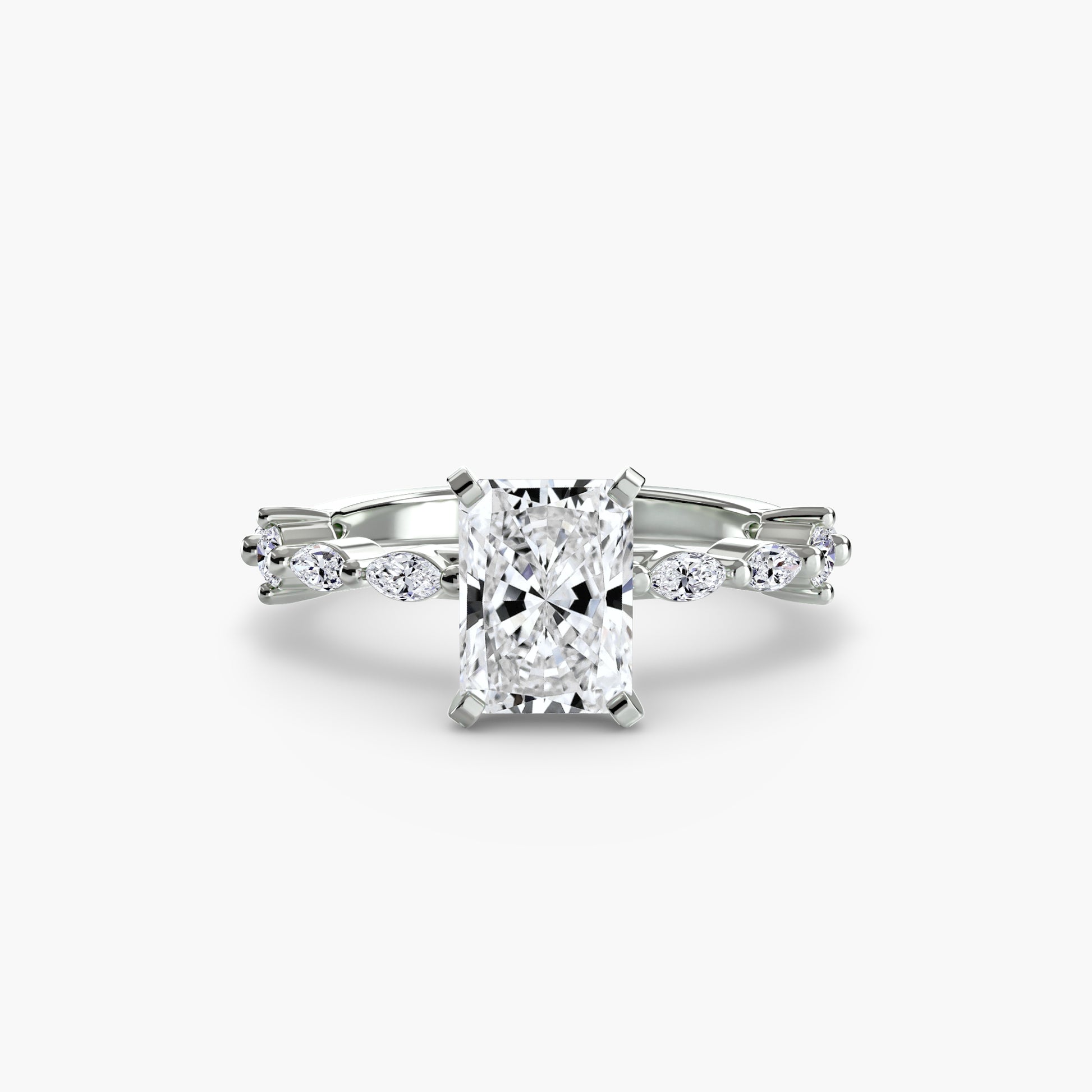 Solitaire with Eternity Pav
