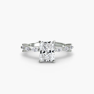Solitaire with Eternity Pav