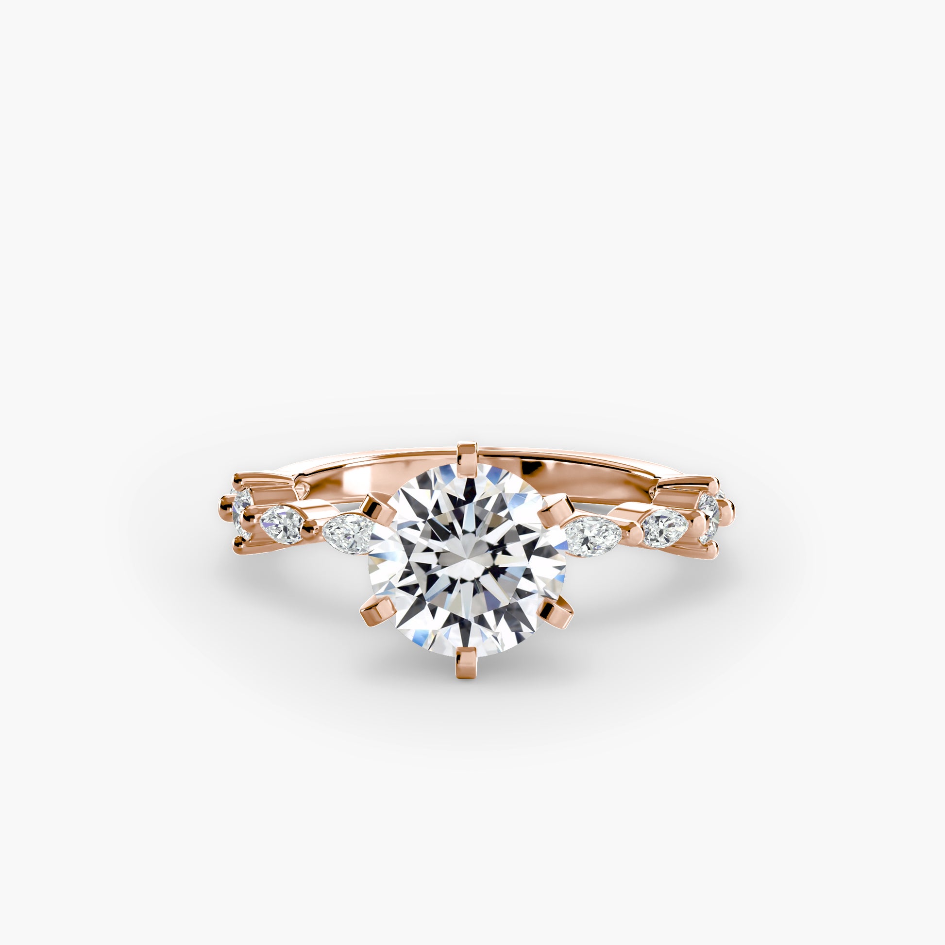Solitaire with Eternity Pav