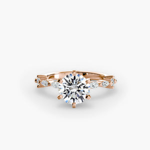 Solitaire with Eternity Pav